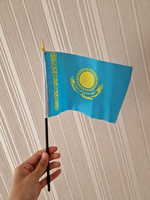 Флаг Казахстана 21×14 см