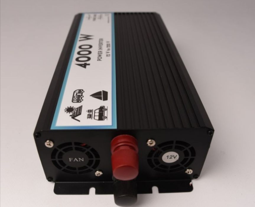 Invertor panouri solare sinus pur 12V/24V - 220V rulota autorulota cam