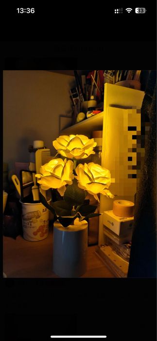 Светильник с коробкой для подарка