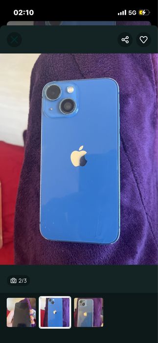 iphone 13 mini in stare foarte buna