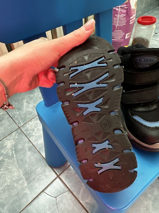 детские зимние ботинки