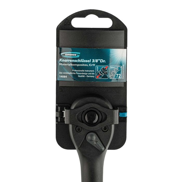 Тресчотка 3/8,72 зъба,с бързо освобождаване - Gross - 14084