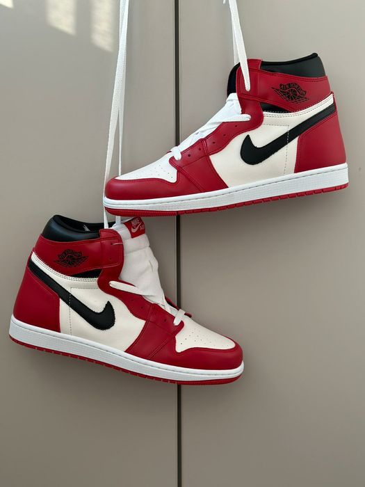 Jordan 1 HIGH  Chicago Red produs NOU premium