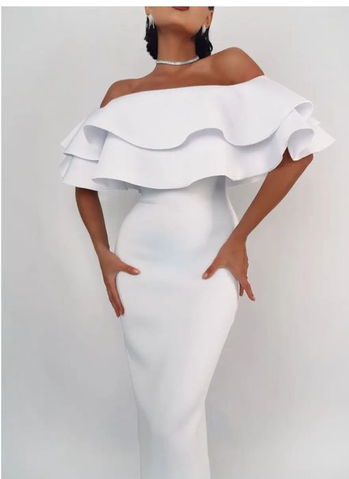 Белое платье новое