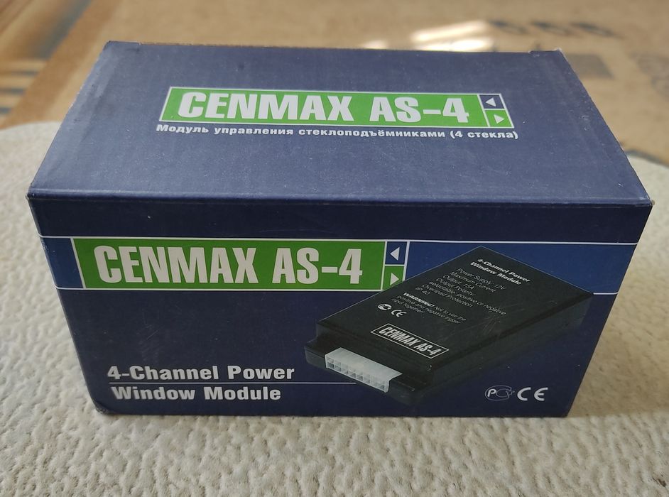 Модуль управления стеклоподъёмниками Cenmax AS-4