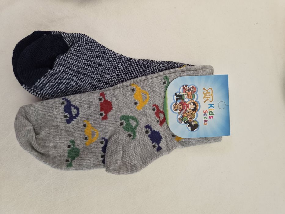 Нови детски чорапки "Kids Socks"  mix – различни десени  0,90 €