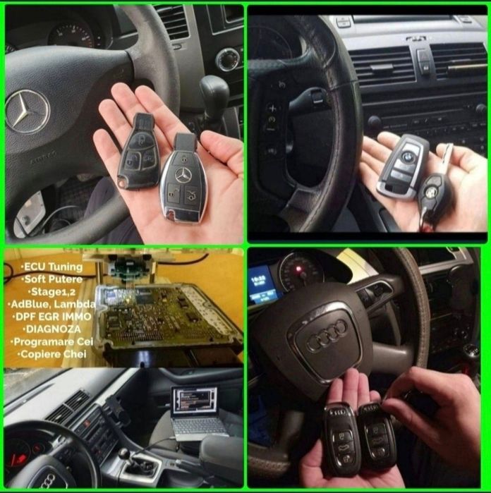 Chei Auto/Cip/Telecomenzi/Programare/Frezare Lamele/Chei Smart LCD
-Ci