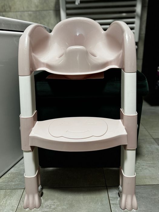 Înălțătoare de toaletă pentru copii – galben și roz