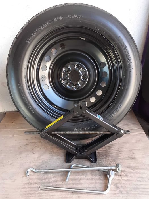 Roata rezerva SLIM cric TOYOTA RAV4, Corolla Cross, LEXUS NX, RX,   165/80 R17