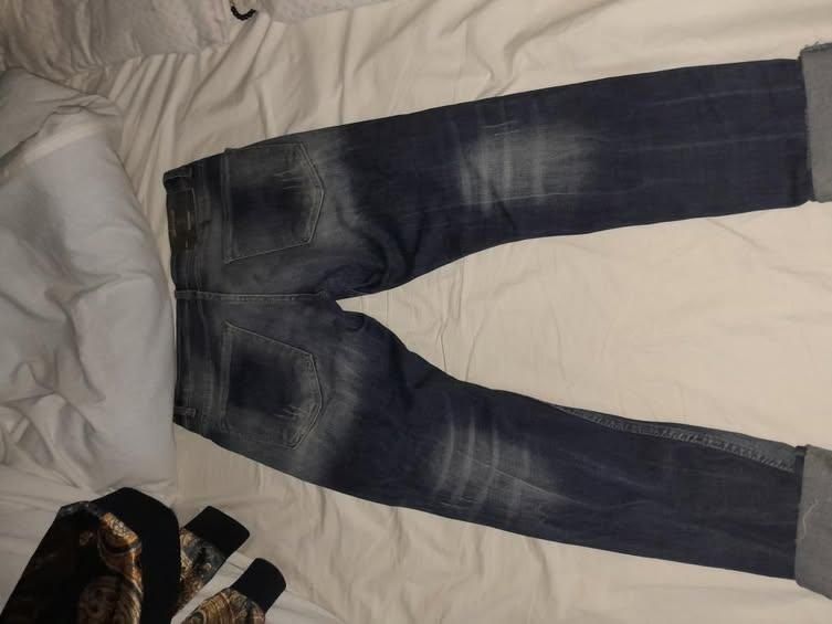 blugi albaștri dsquared