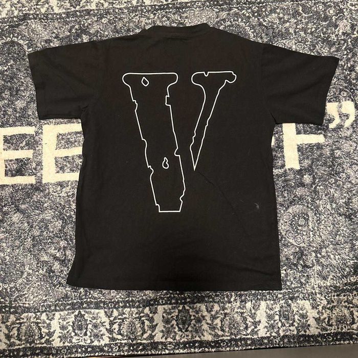 Tricou Vlone Negru-Alb Barbati Nou