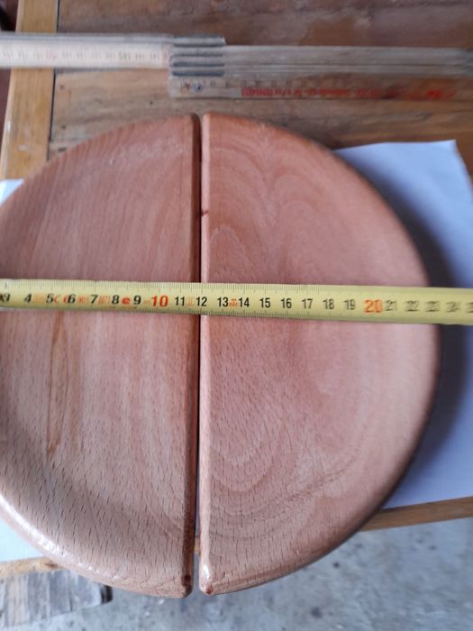 Set mânere circulare fag design interior