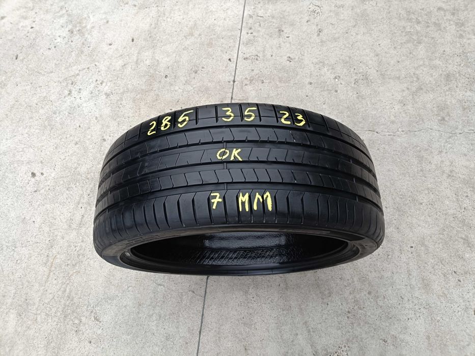 O anvelopa vara 285 35 23 pirelli p zero pz4  profil de 7 mm