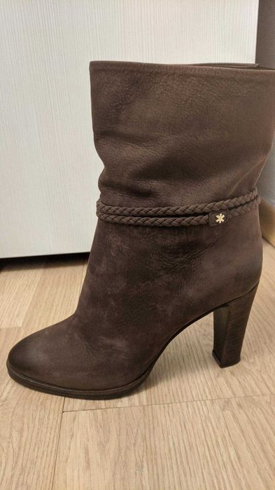 Cizme de dama din piele (marime 38)