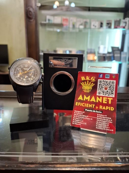 Ceas Aviator Amanet BKG