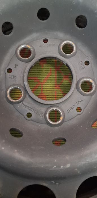 Set 4 Jante tablă mercedes 16'