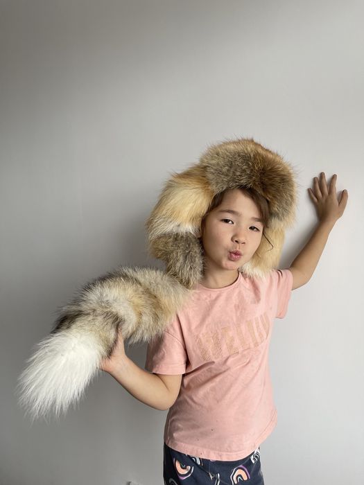 Малахай тымак шапка лиса