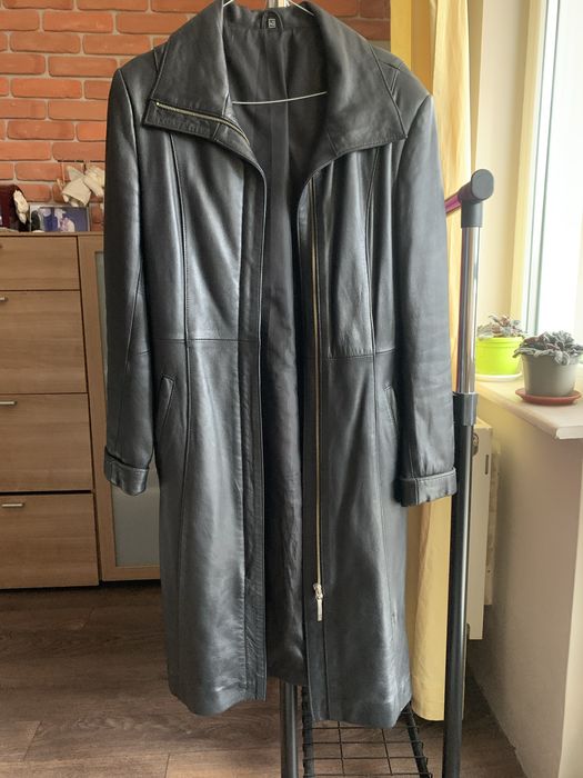 Кожено манто Mango