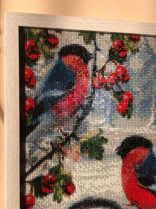 Диамантена мозайка "Червенушки"