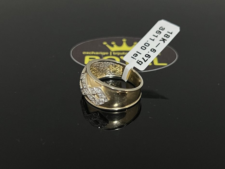 Bijuteria Royal CB : Inel dama aur 18K 750  6,67 gr