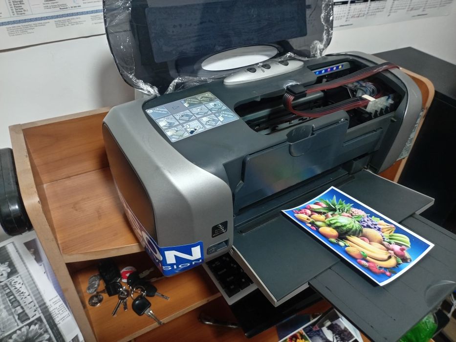 Epson 200 tezkor 6 ta rangli printer dyuzi 100% tayyor printer idialni