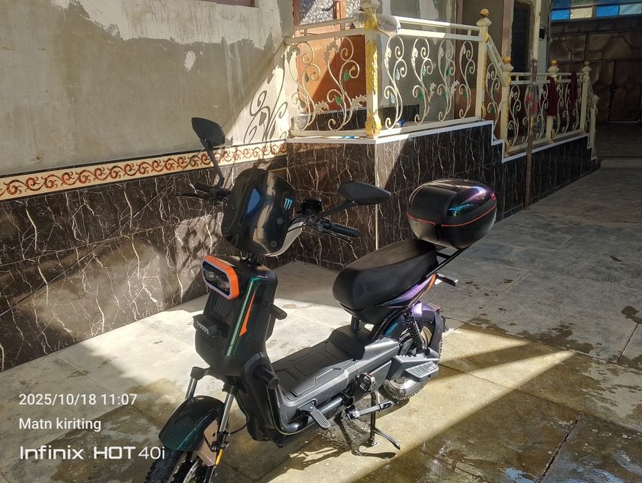 i BIKE skuter prava soʻramaydi 25km tezlik