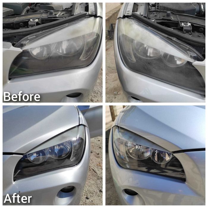 Химическо полиране на фарове на адрес