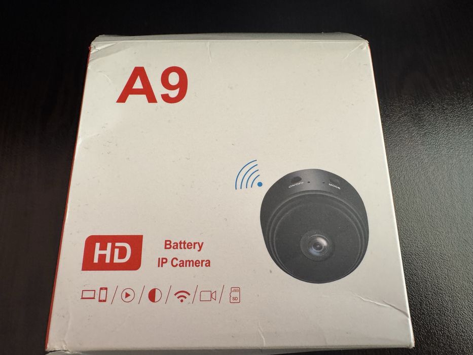 Мини Панорамна Камера PIMPOM, A9, WiFi Camera,IP