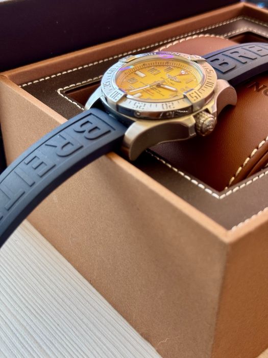 Breitling Avenger II Seawolf Yellow Cobra