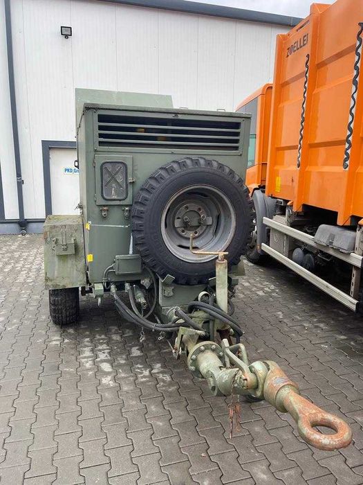 Compresor aer FLOTTMANN 10 Bar, pe șasiu