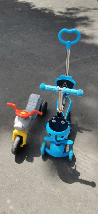 Trotineta action one 5 în 1 și tricicleta fără pedale