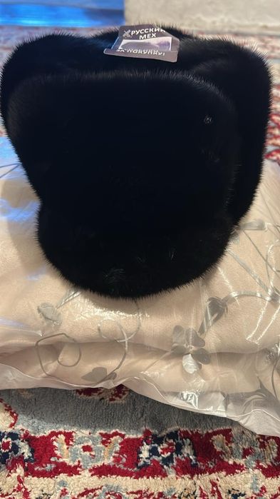 Норковая меховая шапка новая