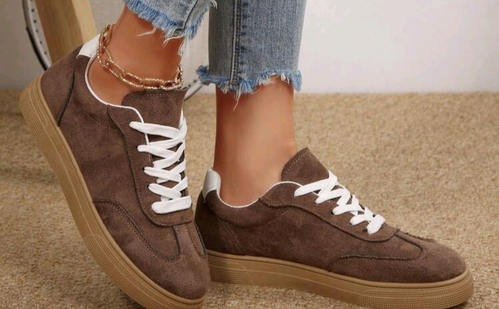 Дамски кецове в кафяво