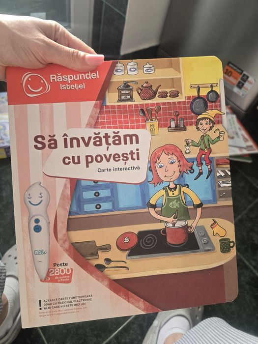 Răspunde Istețel carti copii creionul interactiv