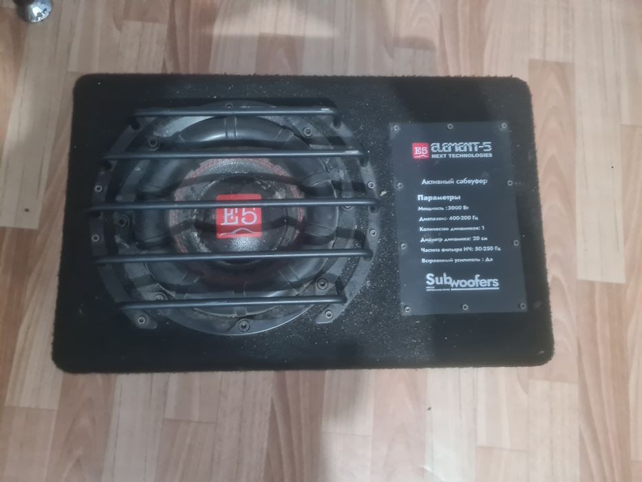 Сабуфер 5 элемент 10"