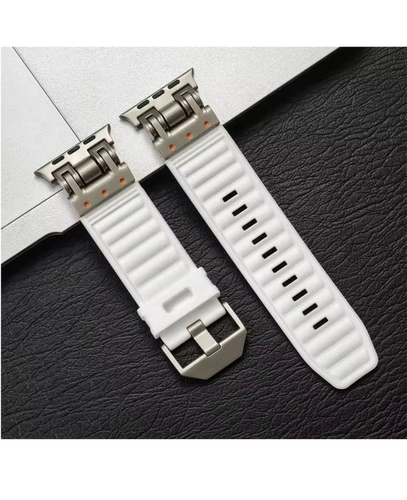 Curea Husa Folie Soft TPU Titanium Ceas Apple Watch Orice Dimensiune