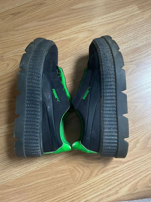 tenisi fenty x puma cu platforma (creepers)
