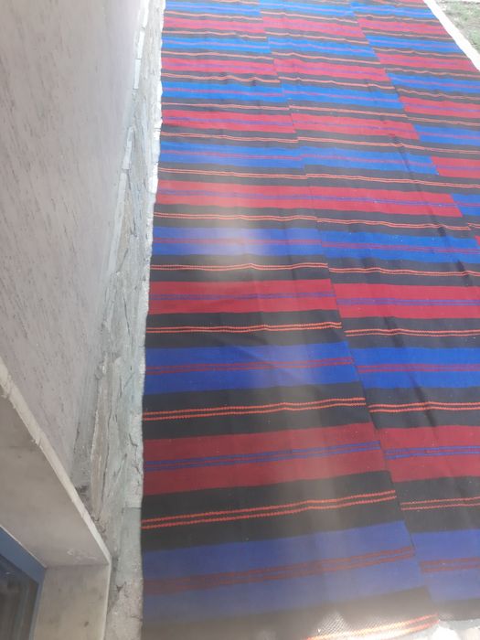 голяма родопска вълнена черга от миналия век НОВА!!