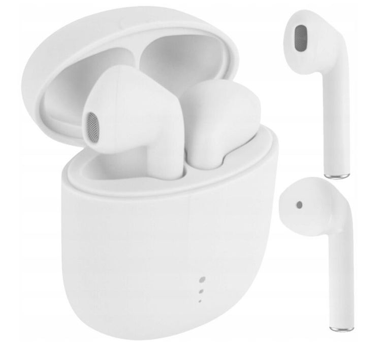 Casti Wireless Bluetooth Setty TWS-0 Alb