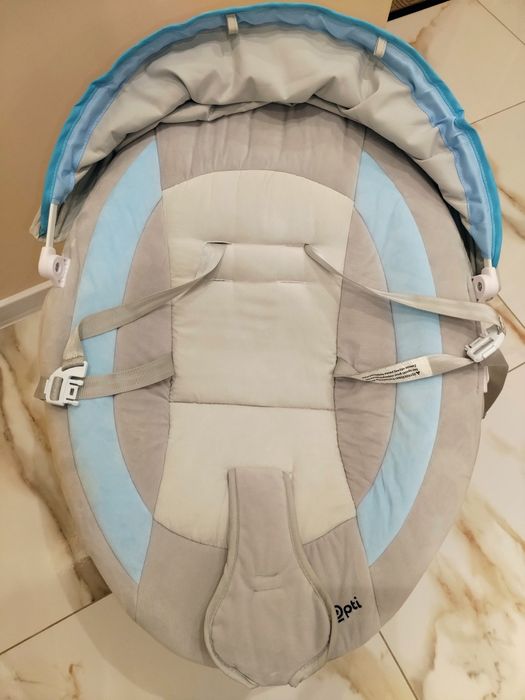 Електрически, бебешки шезлонг Caretero - Opti blue