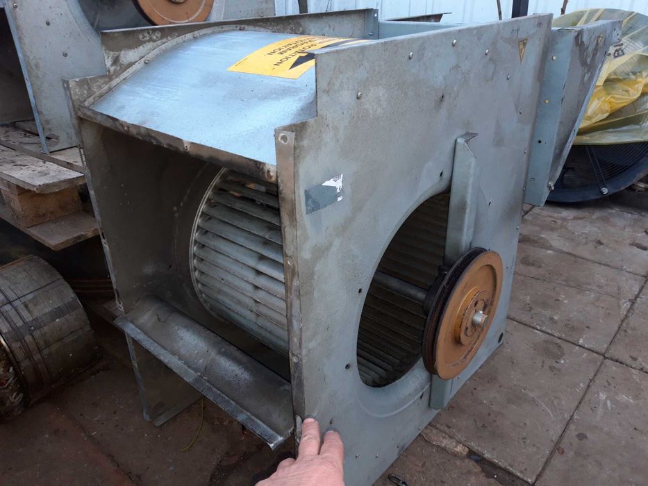 Exhaustor dublu aspirant cu debit mare.