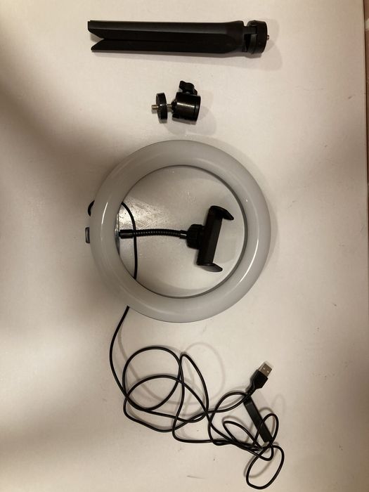 LED Селфи лампа. Трипод, 4 типа светлина