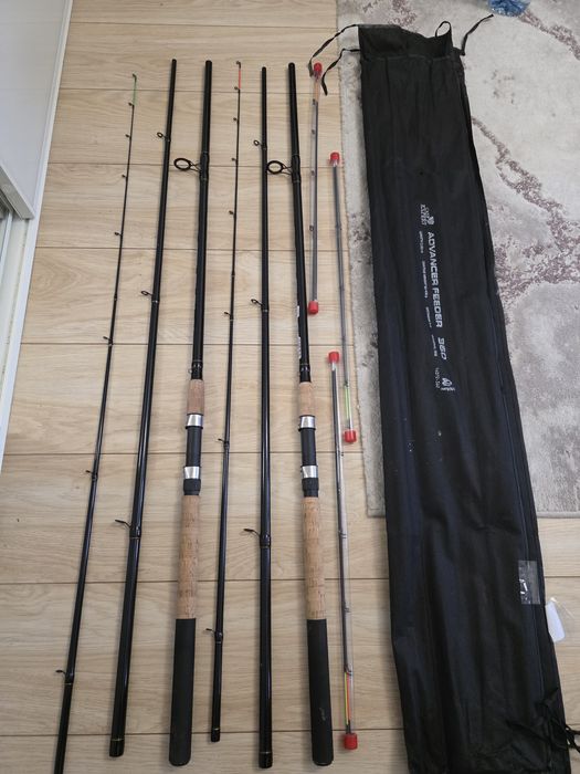 2 lansete feeder carp expert 3.60
