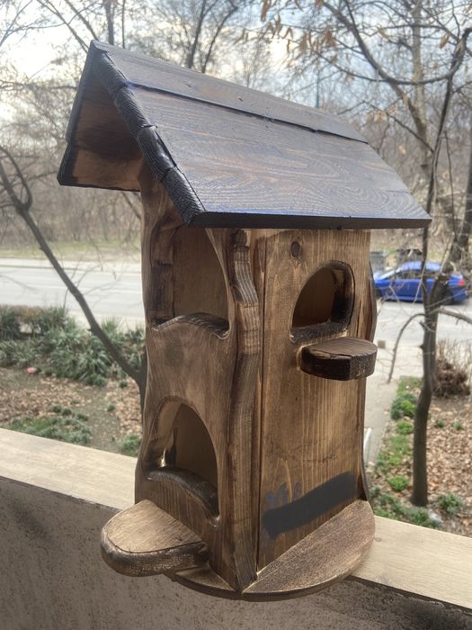 Дървена къща за птички/птици