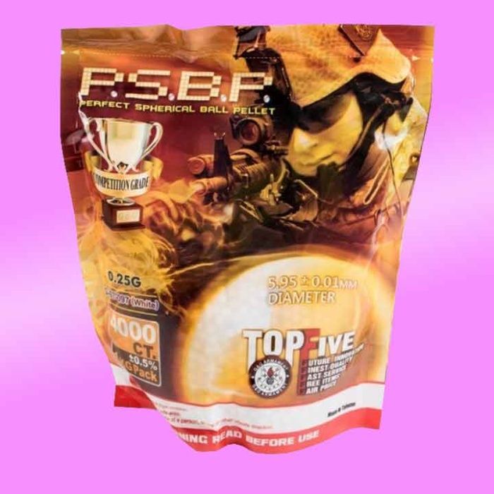 Bile Airsoft 6mm 0.2g 0.25g 0.28g 0.4g