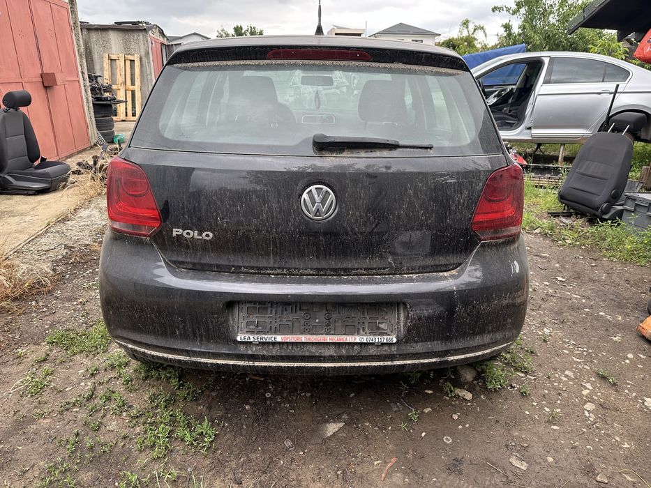 Usa portiera Vw Polo 6R 6C negru LC9X stanga dreapta fata spate haion hayon bara capota aripa oglinda airbag 1.6 tdi cay motor 1.2 cbz cutie nbw kfk