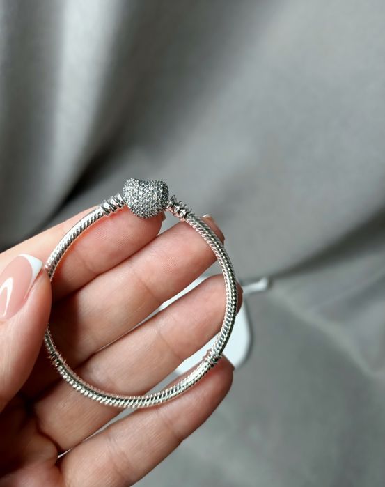 Серебряный браслет Пандора новый в ассортименте