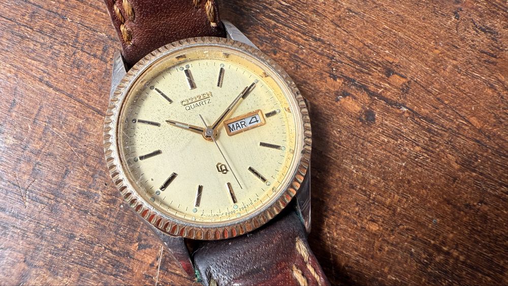 Citizen cq quartz datejust 31mm day date calendar