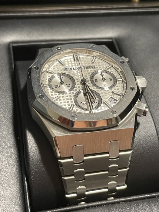 Часовник Audemars Piguet Royal Oak Chronograph White Dial
