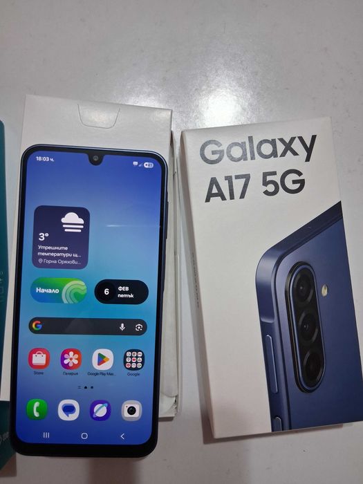 Здравейте продавам телфон самсунг А17 5 г